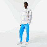 Lacoste מכנסי טראק צד ניגודיות DZ4D0D1103 כחול 4xa גברים - Image 7