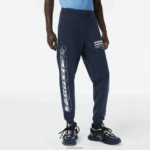 Lacoste מכנסי טרנינג בגזרה דקיקה DZ4D0D344 כחול kxe גברים - Image 2