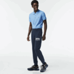Lacoste מכנסי טרנינג בגזרה דקיקה DZ4D0D344 כחול kxe גברים
