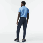 Lacoste מכנסי טרנינג בגזרה דקיקה DZ4D0D344 כחול kxe גברים - Image 3