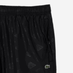 Lacoste מכנסי טרנינג בהדפס מונוגרמה DZ4D0D318 שחור 031 גברים - Image 5