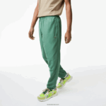 Lacoste מכנסי טרנינג דוחי מים בכושר רגיל DZ4D0D331 ירוק חאקי kx5 גברים - Image 2