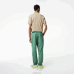 Lacoste מכנסי טרנינג דוחי מים בכושר רגיל DZ4D0D331 ירוק חאקי kx5 גברים - Image 3