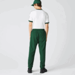 Lacoste מכנסי טרנינג דוחי מים בכושר רגיל DZ4D0D333 ירוק 132 גברים - Image 3