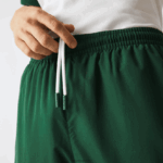 Lacoste מכנסי טרנינג דוחי מים בכושר רגיל DZ4D0D333 ירוק 132 גברים - Image 4