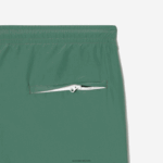 Lacoste מכנסי טרנינג דוחי מים בכושר רגיל DZ4D0D331 ירוק חאקי kx5 גברים - Image 6