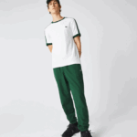 Lacoste מכנסי טרנינג דוחי מים בכושר רגיל DZ4D0D333 ירוק 132 גברים
