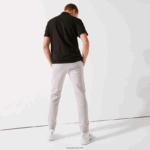 Lacoste מכנסי טרנינג טניס ספורט כותנה DZ4D0D1204 chine אפור cca גברים - Image 3