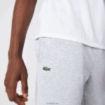 Lacoste מכנסי טרנינג טניס ספורט כותנה DZ4D0D1204 chine אפור cca גברים - Image 7