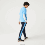 Lacoste מכנסי טרנינג טניס עמידים בריצה DZ4D0D993 כחול כהה לבן 61e גברים - Image 2