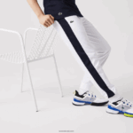 Lacoste מכנסי טרנינג טניס עמידים בריצה DZ4D0D994 לבן נייבי כחול ירוק 9gg גברים - Image 2