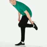 Lacoste מכנסי טרנינג טניס פליסה DZ4D0D958 שחור 031 גברים - Image 6