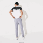 Lacoste מכנסי טרנינג טניס פליסה DZ4D0D964 chine אפור cca גברים - Image 3