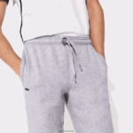 Lacoste מכנסי טרנינג טניס פליסה DZ4D0D964 chine אפור cca גברים - Image 6
