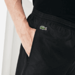 Lacoste מכנסי טרנינג טפטה טפט טניס טניס יהלומים DZ4D0D1113 שחור 031 גברים - Image 6