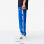Lacoste מכנסי טרנינג להקה ממותגים DZ4D0D1028 כחול k1q גברים - Image 2