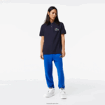 Lacoste מכנסי טרנינג להקה ממותגים DZ4D0D1028 כחול k1q גברים
