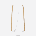 Lacoste מכנסי טרנינג להקת קונטרסט DZ4D0D3224 לבן בז' wn5 ילדים - Image 5