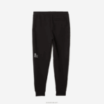 Lacoste מכנסי טרנינג ממותגים בגזרה דקיקה DZ4D0D973 שחור 031 גברים - Image 6