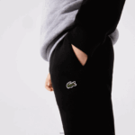 Lacoste מכנסי טרנינג ממותגים DZ4D0D3214 שחור לבן אפור chine nua ילדים - Image 4