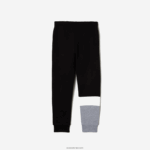 Lacoste מכנסי טרנינג ממותגים DZ4D0D3214 שחור לבן אפור chine nua ילדים - Image 6