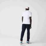 Lacoste מכנסי טרנינג ספורט טניס DZ4D0D1151 כחול כהה 166 גברים - Image 3