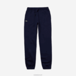 Lacoste מכנסי טרנינג ספורט טניס DZ4D0D1151 כחול כהה 166 גברים - Image 5
