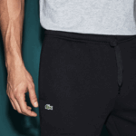 Lacoste מכנסי טרנינג ספורט טניס DZ4D0D1151 כחול כהה 166 גברים - Image 6