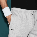 Lacoste מכנסי טרנינג ספורט טניס DZ4D0D1152 chine אפור cca גברים - Image 5
