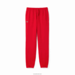 Lacoste מכנסי טרנינג ספורט טניס DZ4D0D1153 אדום 240 גברים - Image 4