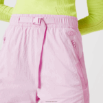 Lacoste מכנסי טרנינג עם הדפס ימי DZ4D0D2555 ורוד z4h נשים - Image 4