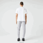 Lacoste מכנסי טרנינג עם הדפס רפלקטיבי DZ4D0D1044 chine אפור cca גברים - Image 3