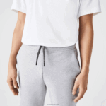 Lacoste מכנסי טרנינג עם הדפס רפלקטיבי DZ4D0D1044 chine אפור cca גברים - Image 7