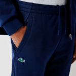 Lacoste מכנסי טרנינג עם לוחות רשת DZ4D0D1021 כחול כהה 423 גברים - Image 4