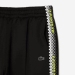 Lacoste מכנסי טרנינג עם פס לוגו DZ4D0D2406 שחור 031 נשים - Image 5