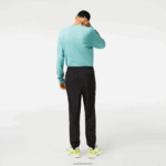 Lacoste מכנסי טרנינג עם קואורדינטות GPS DZ4D0D304 שחור 031 גברים - Image 3