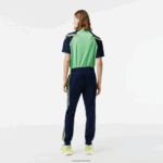 Lacoste מכנסי טרנינג עמידים בפני שחיקה DZ4D0D305 כחול כהה 166 גברים - Image 3
