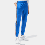 Lacoste מכנסי טרנינג עמידים בפני שחיקה DZ4D0D306 כחול kxb גברים - Image 2