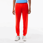Lacoste מכנסי טרנינג עמידים בפני שחיקה DZ4D0D307 אדום s5h גברים - Image 2