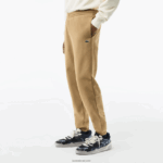 Lacoste מכנסי טרנינג פליסה בגזרה מחודדת DZ4D0D350 בז' cb8 גברים - Image 2