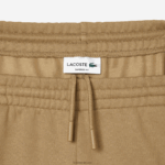 Lacoste מכנסי טרנינג פליסה בגזרה מחודדת DZ4D0D350 בז' cb8 גברים - Image 4