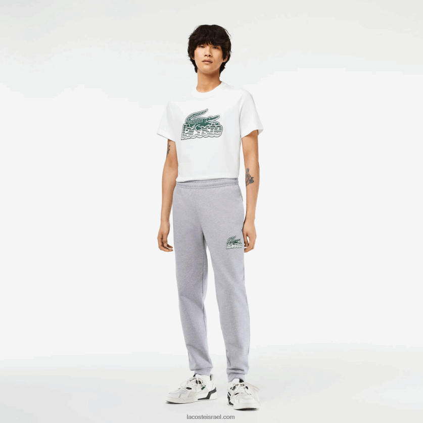 lacoste_d79ed79bd7a0d7a1d799_d798d7a8d7a0d799d7a0d792_d7a4d79cd799d7a1d794_d79cd790_d79ed795d791d7a8d7a9_dz4d0d308_chine_d790d7a4.png Lacoste מכנסי טרנינג פליסה לא מוברש DZ4D0D308 chine אפור cca גברים - Image 1