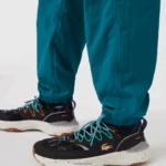 Lacoste מכנסי טרנינג קולור בלוק בהתאמה רגילה DZ4D0D1111 ירוק סגול שחור n10 גברים - Image 7