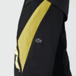 Lacoste מכנסי טרנינג קולור בלוק בהתאמה רגילה DZ4D0D1110 שחור צהוב n07 גברים - Image 9