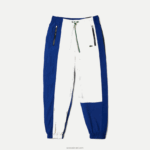 Lacoste מכנסי טרנינג קלים בצבע קולורבלוק חיים DZ4D0D1150 לבן כחול ירוק x53 גברים
