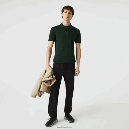Lacoste מכנסי טרנינג קלים DZ4D0D1131 שחור 031 גברים