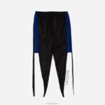 Lacoste מכנסי טרנינג של להקות קולורבלוק ספורט DZ4D0D1129 שחור כחול לבן שחור aru גברים - Image 6