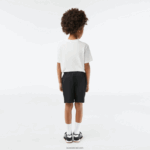 Lacoste מכנסי יהלומים קצרים DZ4D0D3075 שחור 031 ילדים - Image 3