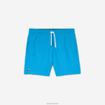 Lacoste מכנסי ים מוצקים המתייבשים במהירות DZ4D0D3103 כחול ירוק wii בנים - Image 4