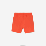 Lacoste מכנסי ים מוצקים המתייבשים במהירות DZ4D0D3104 פאה ירוקה כתומה בנים - Image 5